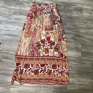 Anthropologie maxi skirt